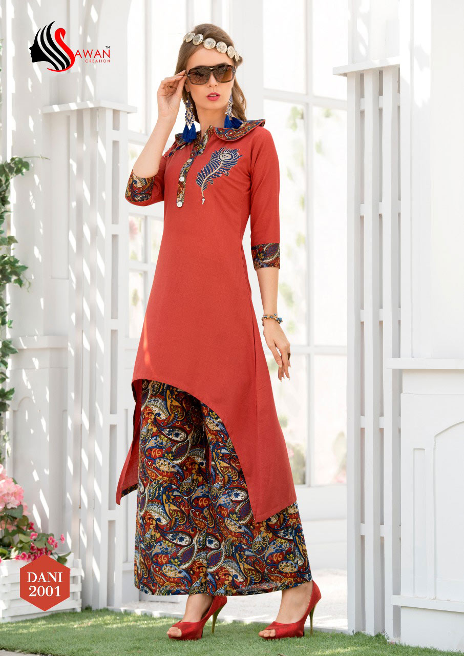 Dani Vol-2 by Sawan Creation Rayon Rich Feel Kurti Dani Vol-2 by Sawan Creation Rayon Rich Feel Kurti